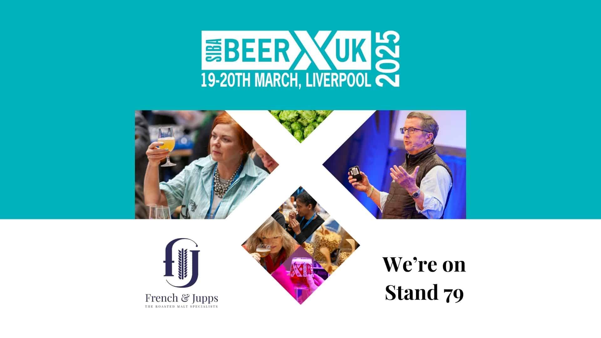 BeerX 2025 Exhibitors | French & Jupps | Roasted Malt