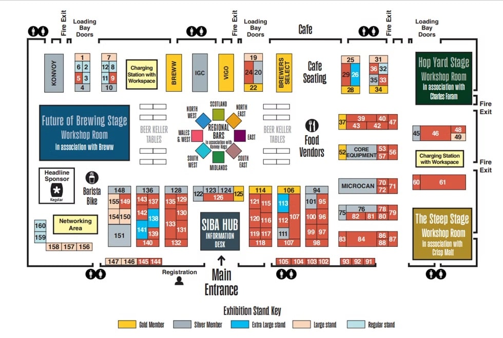 BeerX Liverpool Floorplan