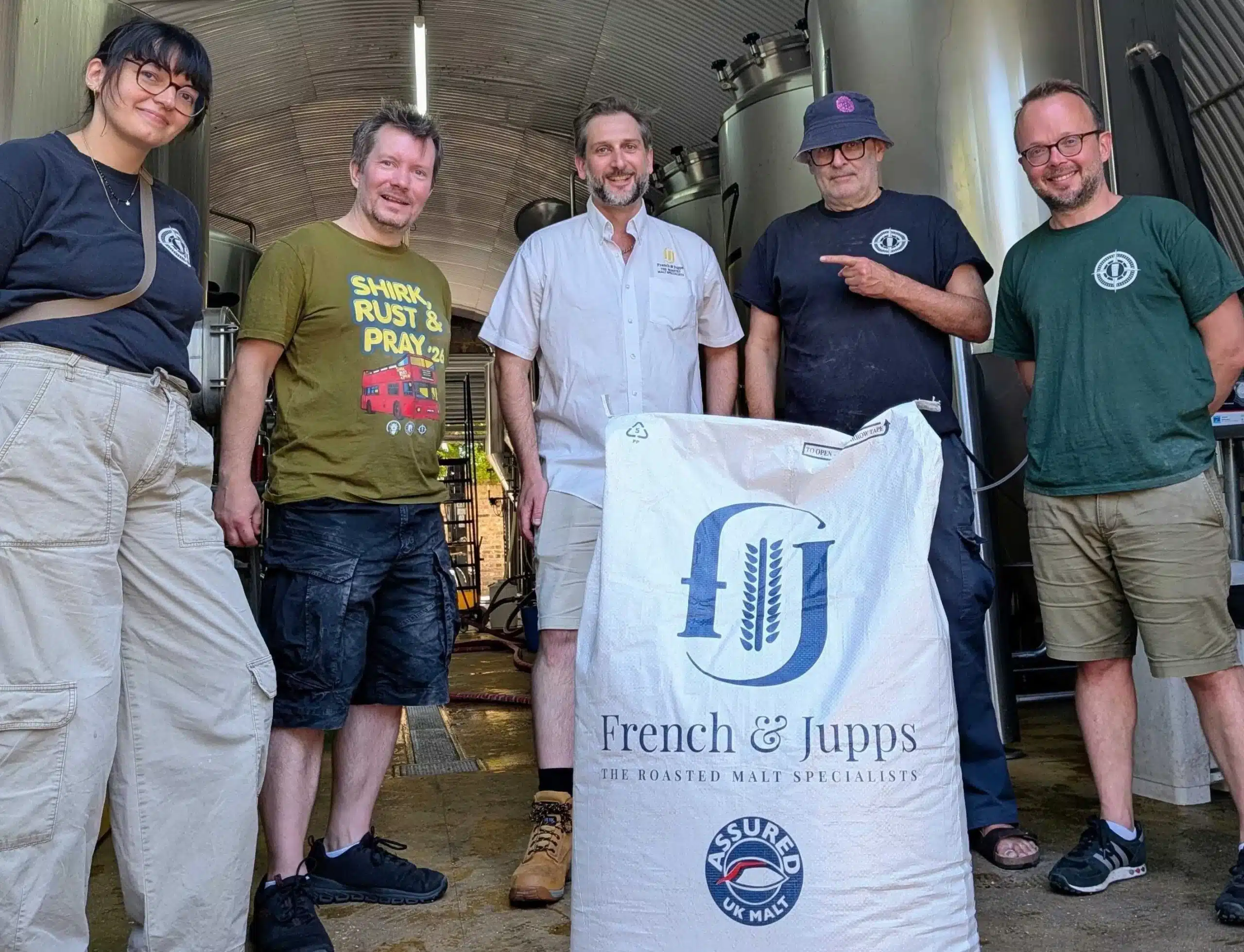 French & Jupps Roasted Malt Goes Into a New ESB for Cask Ale Week
